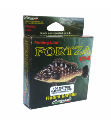 Carretel de filamento Fortza 100m cor transparente