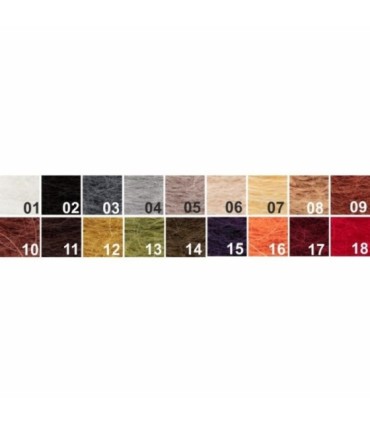 Fil d'assemblage Textreme Mohair 1000 Den. 5 mètres Couleurs variées