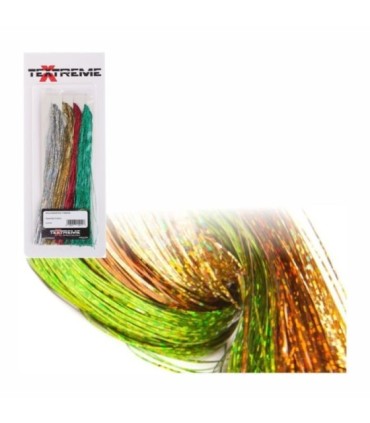 Mylar Textreme Holographic F. 1/16' 75 strands colores varios