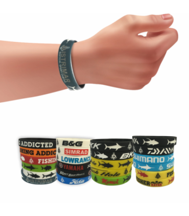 DistriBand Silikonarmband Armband verschiedene Modelle
