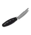 Weighted handle fish scaler