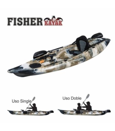 Fisher Kayak Tandem 10 Length 3.05m Width 0.80m