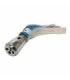 Isca turbojato de ferro 22cm 112gr montada várias cores