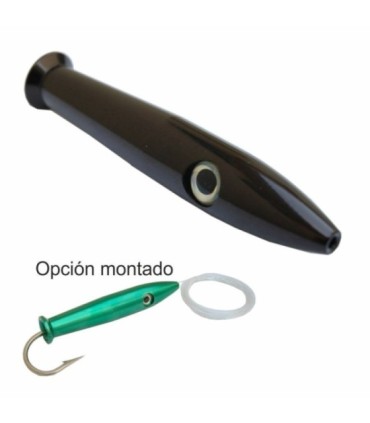 Zedernholz Aluminium Köderstecker 19 - 110mm