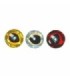 Oeil artificiel 3d 4.0mm pack 18 unités différentes couleurs