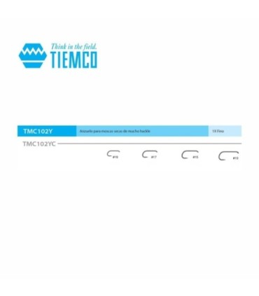 Crochet Tiemco TMC-102Y Boîte de 20 unités