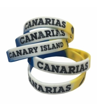 Brazalete pulsera silicona DistriBand Canarias varios modelos