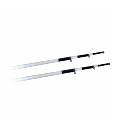 Telescopic fiber separator bar 4.5m pair