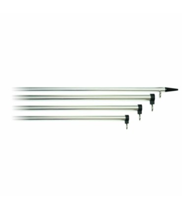Barre séparée. Tigresse économique 4.5m 1 1/8" argent