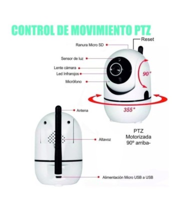 Motorisierte WIFI-Kamera IP AP-288ZD-2MP