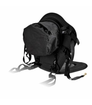 Assento Kayak acolchoado Premium Pro com bolsa traseira