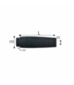 Plugue dianteiro Eva SPG L99.06 ID9.5 OD27.4 TOD22.3
