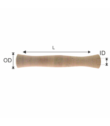 Cork Grip Fly FWA L190.5 ID6.35 OD25.4