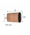 Tappo di sughero FBC-150 L38,1 ID9,5 OD28,5