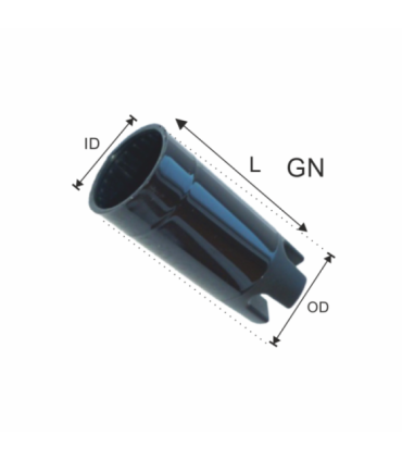 Gimbal Nylon crosshead terminal pour tige