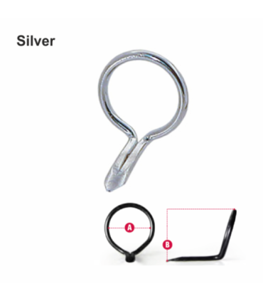 Anilla Fly monopata SFG Silver