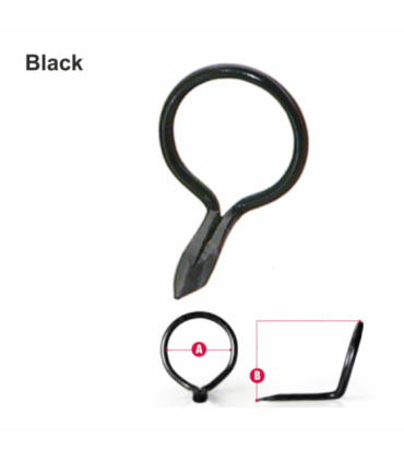 Singlefoot Fly Ring SFG Black