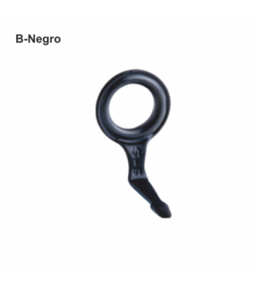 Anel preto monopé em alumínio FN