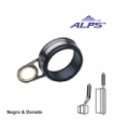 ISO-Ring Schwarz & Gold BXMGG