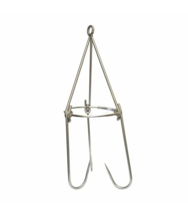 Bichero articulado inox 4x220mm sin tope