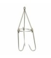 Bichero articulado inox 5x350mm sin tope