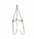 Bichero articulado inox 5x400/450mm con tope