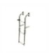 Escada inox 03 degraus