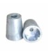 Anodo zinc radice tuerca extremo eje varias medidas