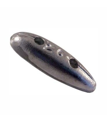 Zinc anode fish plate with holes 00.50kg