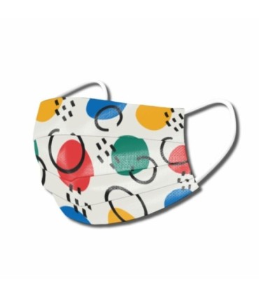 Maschera lavabile OEKO-TEX Premium bambino 8-12 Olimpic