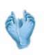 Nitrilhandschuhe blau L 10 Einheiten
