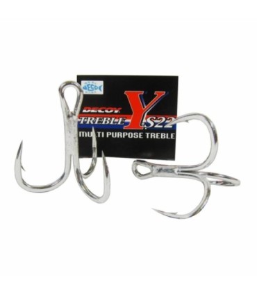 Decoy triple hook Y-S22 various sizes