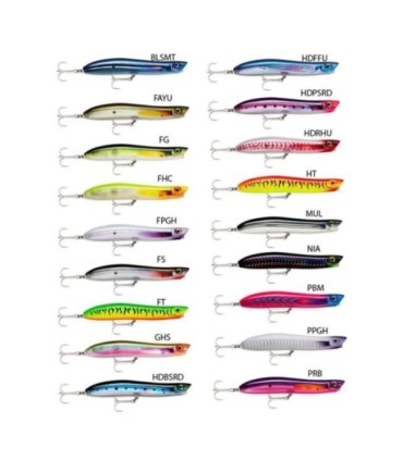 Rapala MaxRap Walk'n Roll 13cm 29gr vari colori