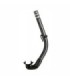 Tubo respirador submarinismo Cressi America Dark Negro