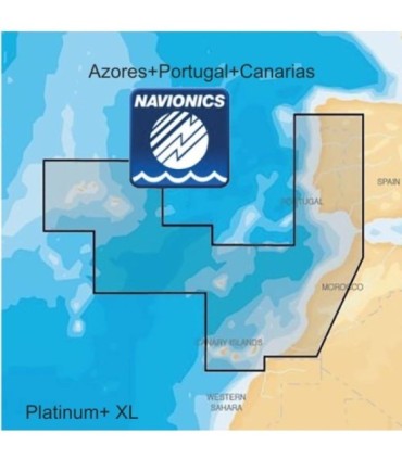 Cartografia Navionics Platinum+XL Zona Canarias - 000-11339-001