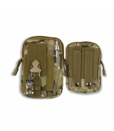 Sac d'accessoires camouflage barbare 17x12x7cm