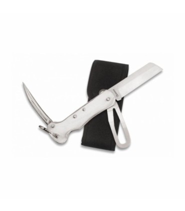 Coltello Albainox marinera lama da 6cm con coperchio 3 usi