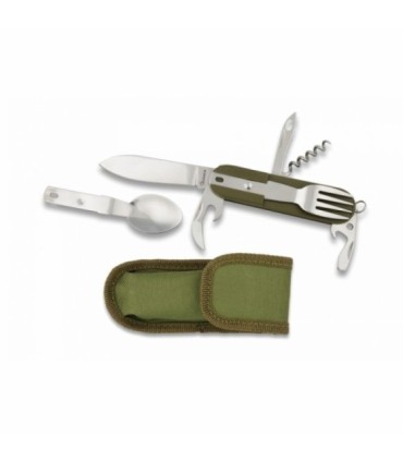 Coltello multiuso Camping Albainox con Cover 8 usi