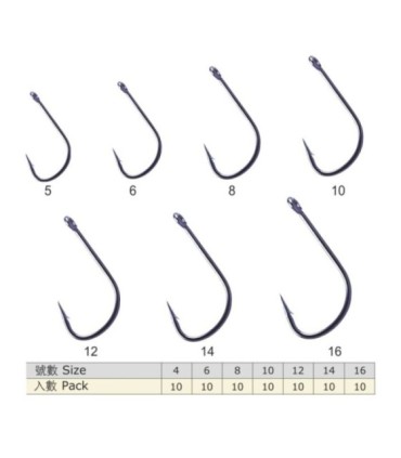 Hook BKK Keiryu with Ring-BN-1012003