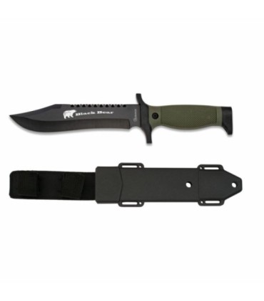 Messer Albainox Schwarzbär Klinge 18 cm