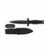 Albainox knife black sheath blade 9.5cm