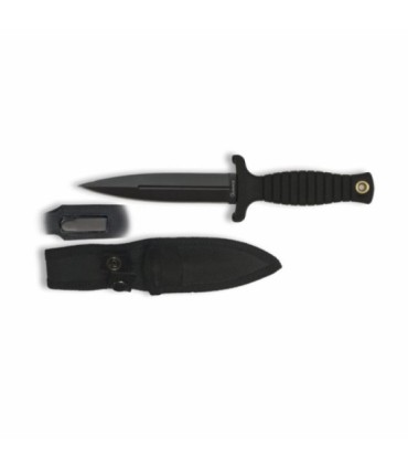Cuchillo Albainox negro funda hoja 9.5cm