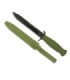 Couteau Albainox Combat Task lame verte 16.5cm