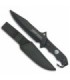 Albainox Horizon knife black blade 17.2cm