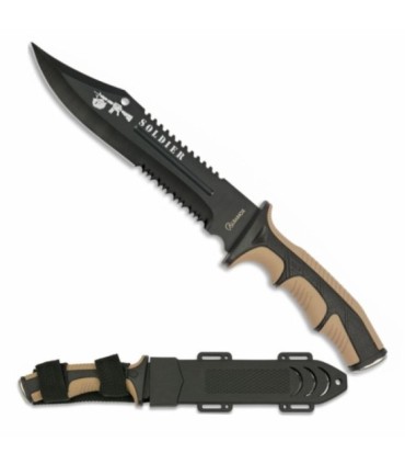 Messer Albainox Soldier Coyote Klinge 19 cm