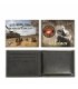 Barbaric printed leatherette double wallet Marines