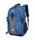 Mochila de caminhada unissex 40L azul
