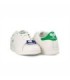 Sapato de parede Competition branco verde tamanhos 36 ao 45