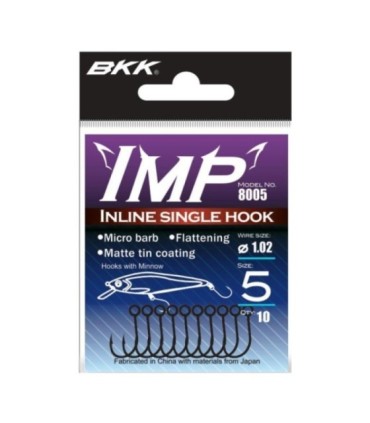 Anzuelo BKK IMP Gancio in linea MT-8005