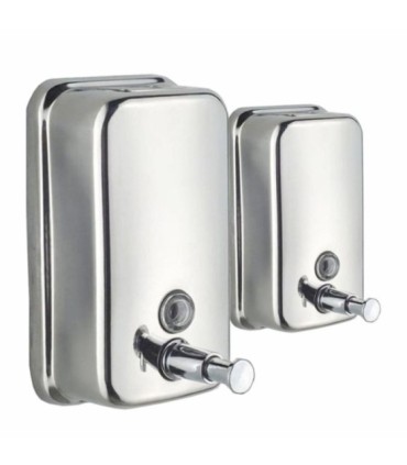 Dispensador manual 500ml aço inoxidável 304